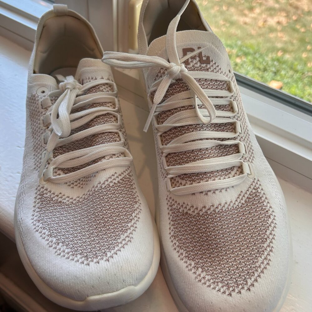 APL Techloom Breeze beige running sneaker shoes, like new